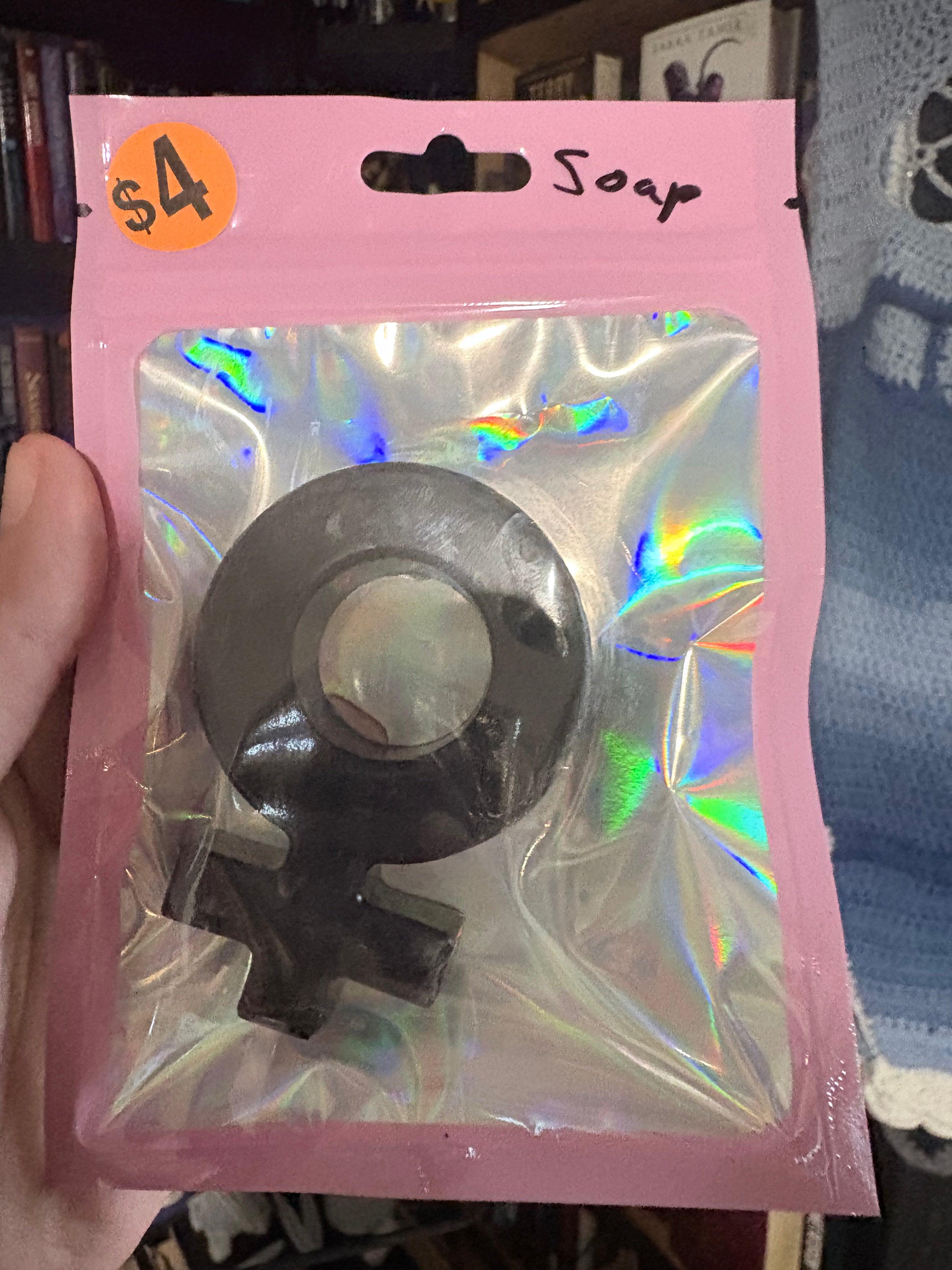 Gender symbol soap