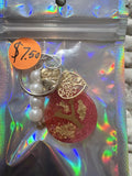 Y initial keychain charm