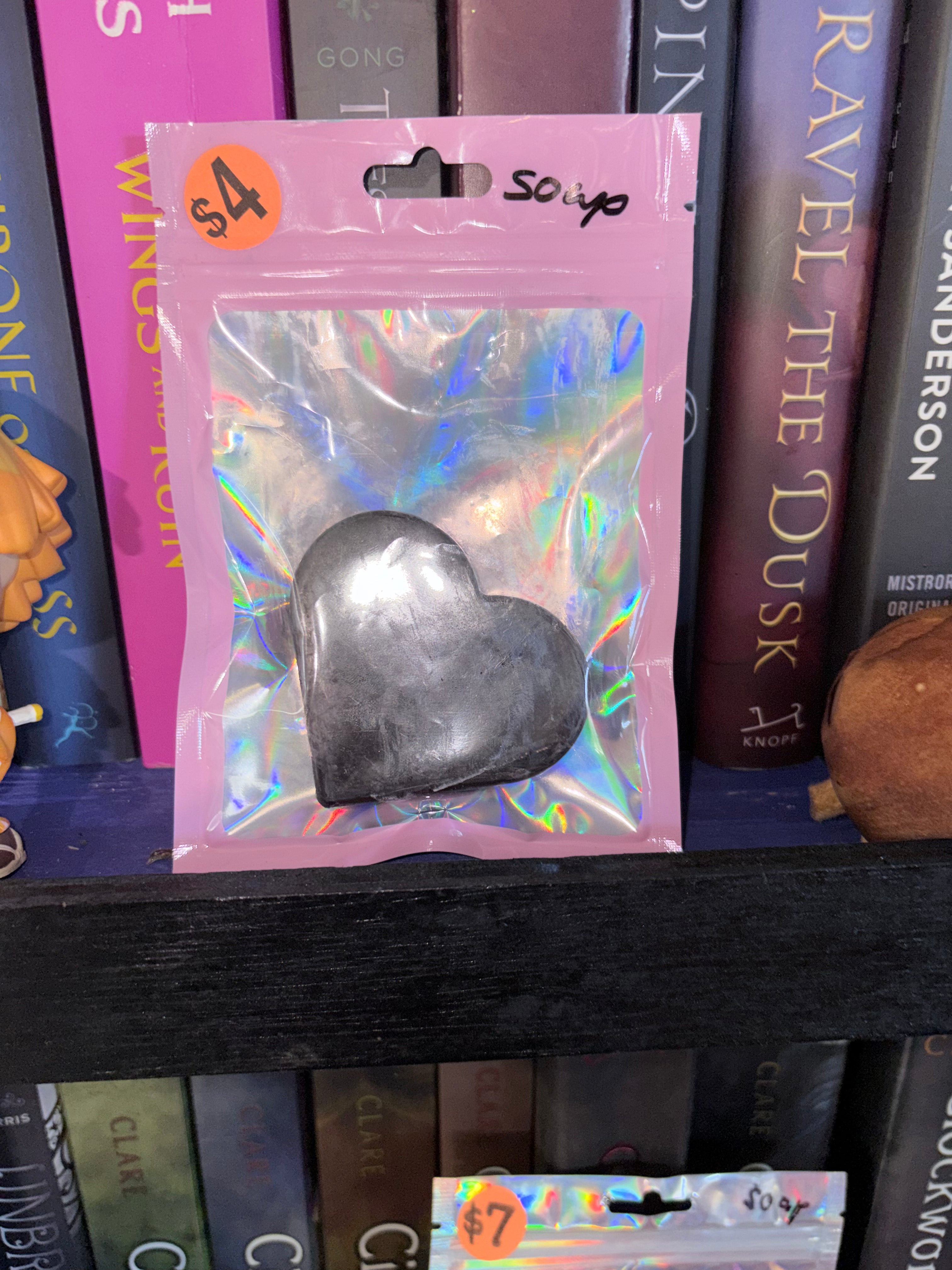 Heart shaped soap